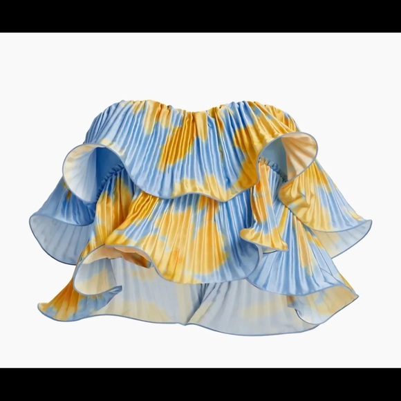 L’Idee Romance top and Tiered Maxi skirt set NWT 10 - Picture 4 of 7